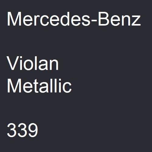 Mercedes-Benz, Violan Metallic, 339.